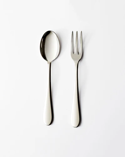 Flatware Settings - Black Satin